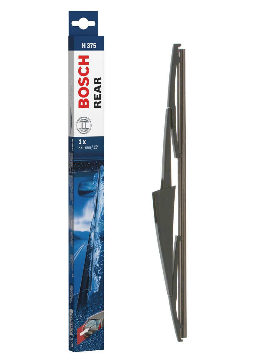 Ruitenwisser achter H375 - Lengte: 375 mm - wisserblad achter