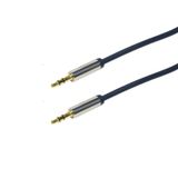 LogiLink 3.5mm - 3.5mm 0.5m audio kabel Blauw