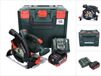 Metabo KS 18 LTX 57 scie circulaire sans fil 18 V 165 mm + 1x batterie 5,5 Ah + chargeur + metaBOX