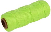 Talen Tools Touw/uitzetkoord neon fluoriscerend - 50 meter - Groen