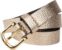 Legend Dames - Leren riem - Goudkleurig - 95cm