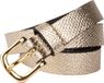 Legend Dames - Leren riem - Goudkleurig - 95cm