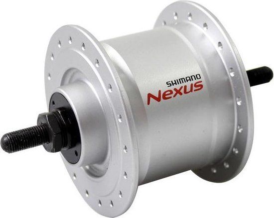 Shimano Naafdynamo Nexus Dh-c3000-2n-nt Zilver