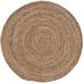 Merkloos / Sans marque Rotan Rotan Placemats Rond - grof bruin - Dia 38 cm - handgemaakt van natuurlijk materiaal