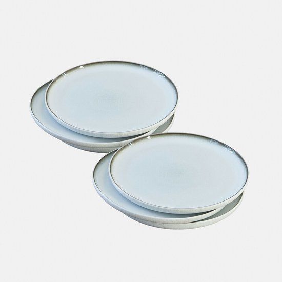 LOBERON Dessertbord set van 6 Eiruna crème