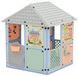 Smart House Speelhuis | Karton | Multi color | Inclusief bodem: Ja | Type: Op de grond | 115x107x130cm | Geschikt voor 2-8 jaar | Met glijbaan