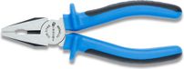 Högert Heavy duty geïsoleerde combinatietang 180 mm blauw/zwart