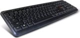C-TECH Toetsenbord C-TECH CZ/SK, USB, slank, zwart