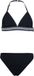Brunotti Nelle-Rib Bikini Set Zwart Meisjes 140
