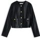Tommy Hilfiger Dames Leren Jas Zwart 8