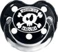 Metal Kids Born To Rock Unisex Speen - Zwart - 6-12 maanden