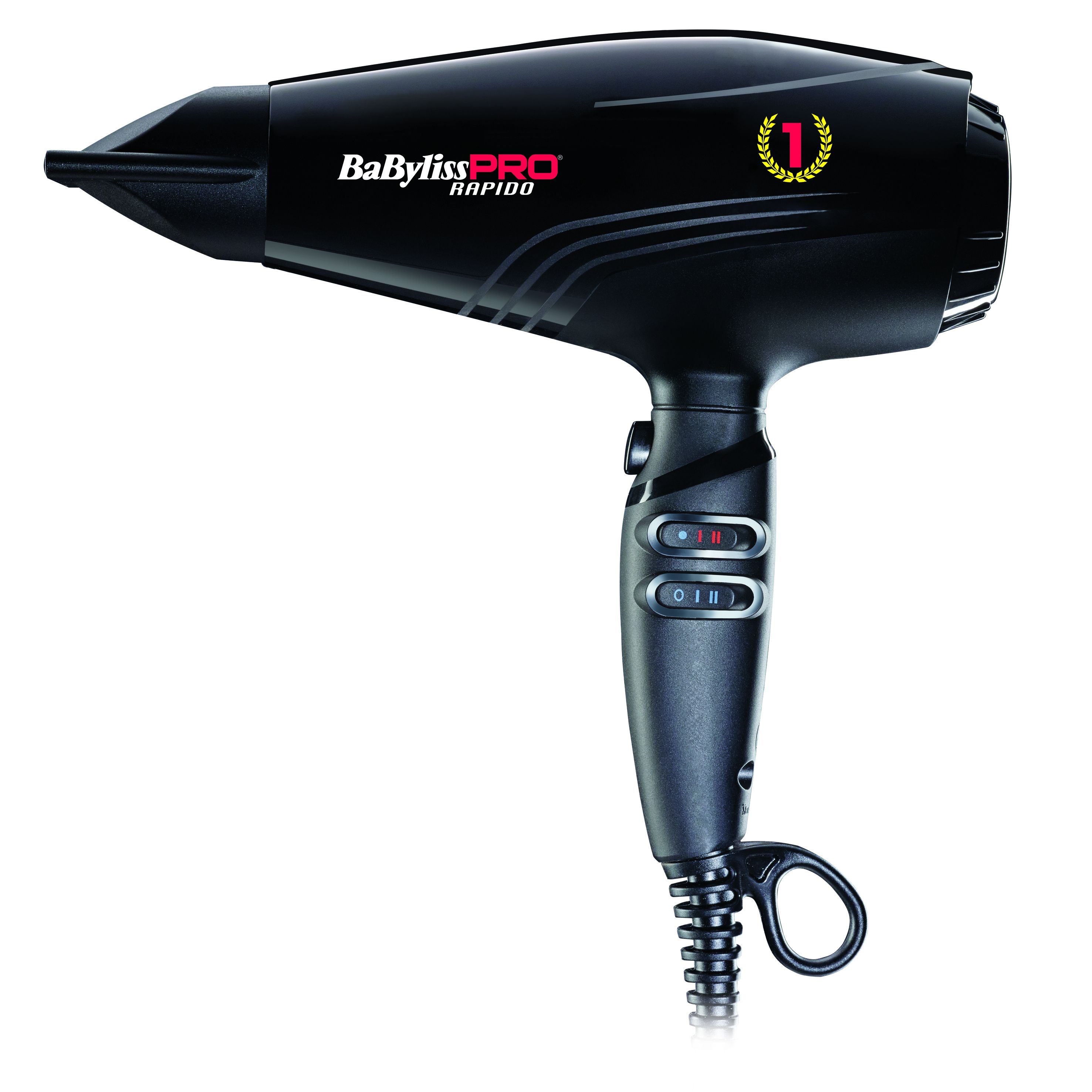 BaByliss Rapido Dryer - 2200W Hair Dryer - Black