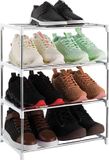 Schoenen organizer set - shoe organizer - Ruimtebesparende schoenenstapelaar - 4 schoenen - Kunststof