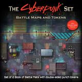 Loke Battlemats Chase Pack Cyberpunk Pack Of Maps And Tokens