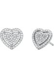 Michael Kors Women's Silver Semi precious Post Closure Earrings