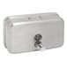 Garcia de Pou Zeeppompje Handzeepdispenser, Roestvrij Staal, 1 Liter, 20 x 12 x 7,7 cm, Zilver, 1 Maat