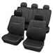 Petex 34175904 Autostoelhoes Zetelbekleding Set Universal Arizona Grootte SAB 2 Vario Plus, 15-delig, Zwart