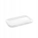 Wilmax Porseleinen Serveerschal Rechthoekig 20x12 cm Wit
