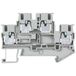 Siemens 8WH60200AF00 Borne à pince 2 étages Gris 50 pièce(s)