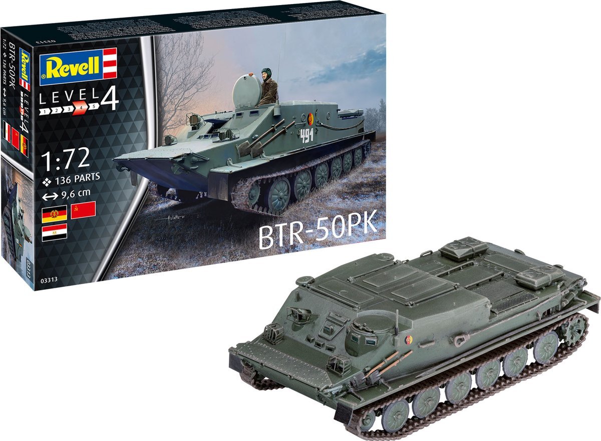 Revell 03313 BTR-50PK Model Kit 1:72 Schaal