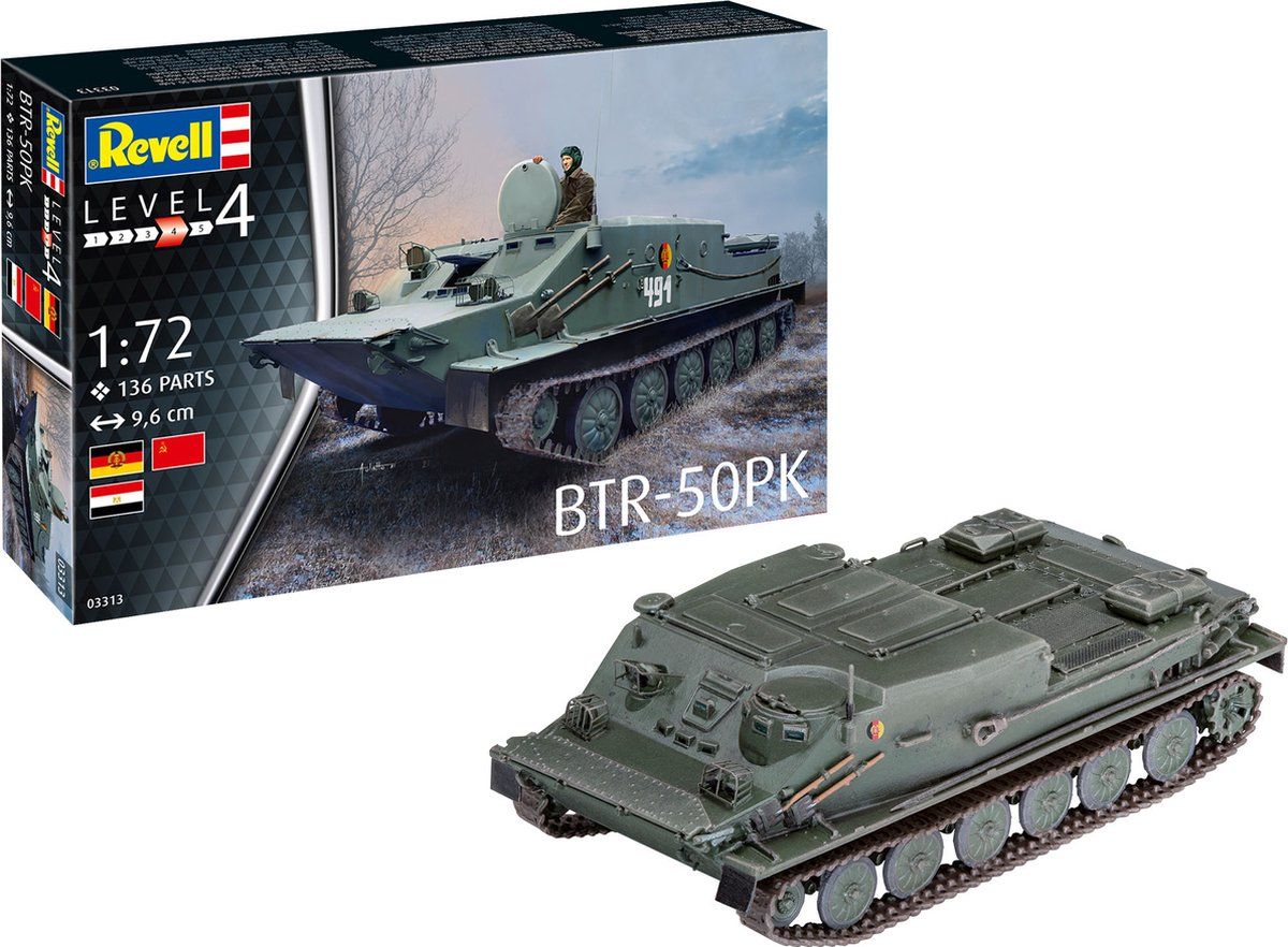 Revell 03313 BTR-50PK Model Kit 1:72
