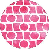 Bonateks Ronde digitaal bedrukte muismat, antislip onderkant, voor kantoor en thuis, diameter: 22 cm