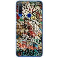 Huawei Honor 9X Graffiti 1 Bedrukt siliconen hoesje