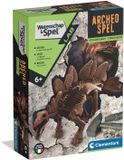 Clementoni Wetenschap & Spel - Archeologisch spel - STEM Speelgoed - Stegosaurus Skelet Opgraven - Vanaf 7 jaar