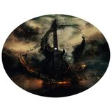 Slipmat Gitaar rubberen platenspeler mat voor grammofoon 30,5 cm (12 inch)