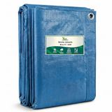 GARDENIX Multifunctionele zeil, geweven zeil, beschermzeil, blauw 60 g/m² (4m x 6m)