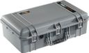 Peli Case 1555 AIR Valise photo Argent incl. plukschuim 62,90 x 39,30 x 20,90 cm (LxlxH)