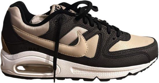 Nike Air Max Command PRM Sneakers - Women - Size 38.5 - Black/Beige