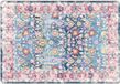 vidaXL Vloerkleed wasbaar 160x230 cm meerkleurig