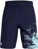 Under Armour Tech Woven Graphic Korte Broek Blauw 8 Jaar Jongens