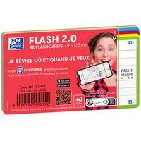 OXFORD Blocnote van 32 Bristol Oxford Flash 2.0 75 x 125 cm L7 Willekeurige oefenvellen