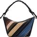 Desigual Schoudertas Quebec Whipstitch Munich Shoulder Bag Brown veelkleurig