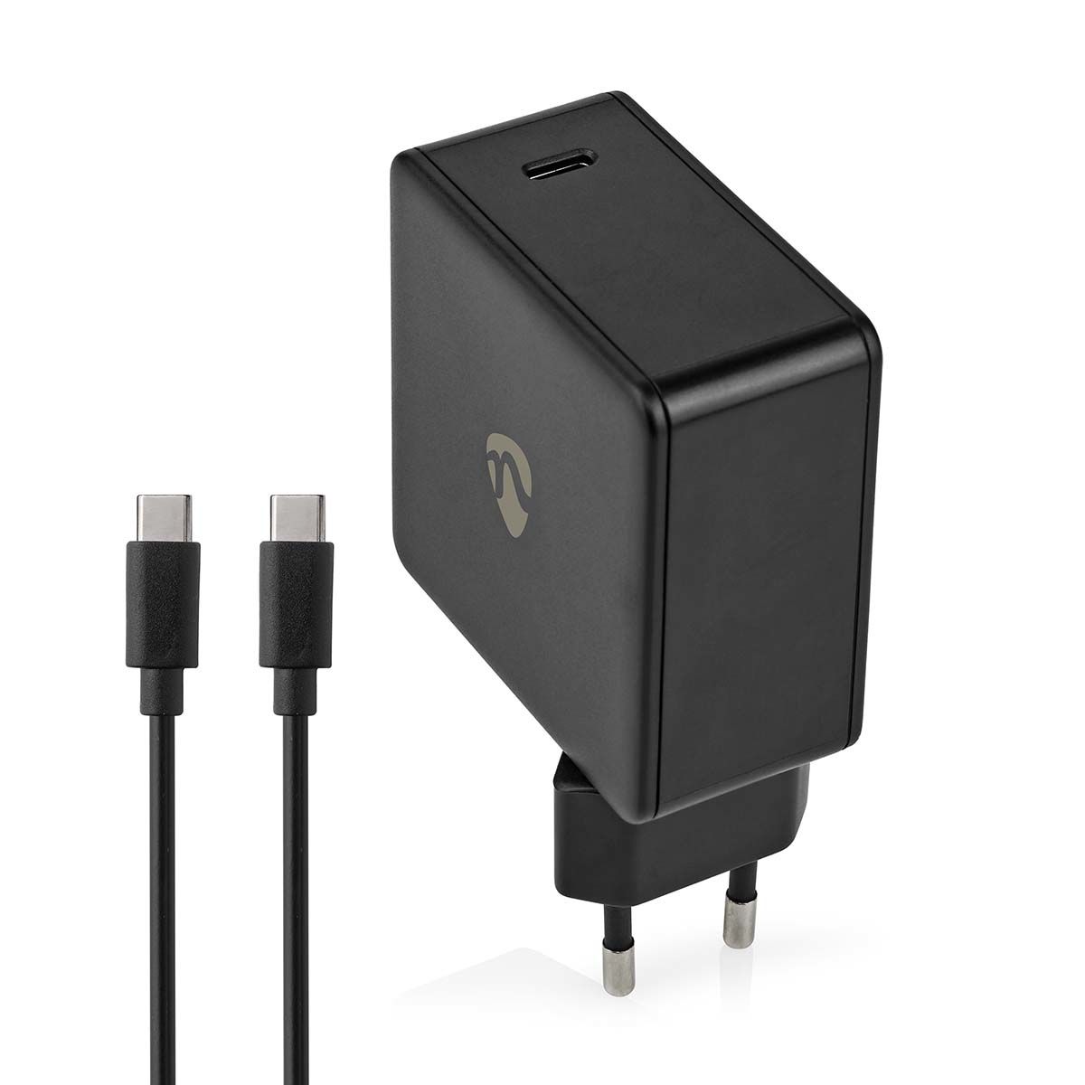 Nedis USB-C Oplader - 65W - Zwart