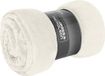 James & Nicholson Fleece deken - plaid - polyester - creme wit - 180x130 cm - XL formaat