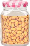 PLASTICFORTE Weckpot/inmaakpot Classic - 375ml - kunststof - draaideksel - roze