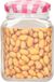 PLASTICFORTE Weckpot/inmaakpot Classic - 375ml - kunststof - draaideksel - roze