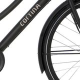 Cortina Spatbord V. Cortina U1/E Zwart 28 Inch Unisex Stadsfiets