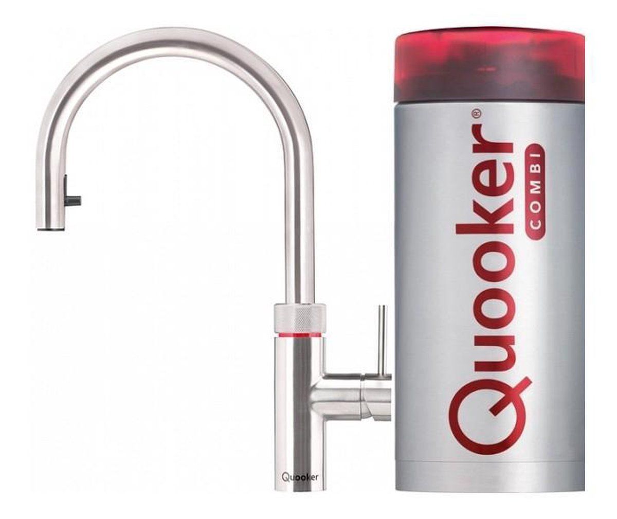 Quooker Flex Kokendwaterkraan - RVS - COMBI Reservoir - 3 in 1
