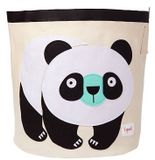 3 Sprouts Boîte de rangement pour jouets Autoportant Noir, Blanc