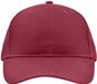 Myrtle Beach Baseball cap - bordeaux rood - 6-panel - volwassenen - casual / sport pet
