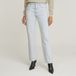 G-Star Viktoria High Straight Dames Jeans Beached Faded Clifton Blue