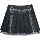 Burleska Aura Mini Skirt Dames Minirok - Zwart - 4XL