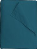 Bedlaken, Eendenblauw Bedlaken 240 x 300 cm 100% Katoen 57 draden/cm²