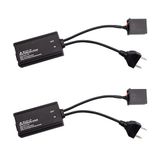 Simoni Racing DECO7 Weerstanden met bekabelde decoder H7, SocketWarning Error Canceler Load Resistor LED-decoder
