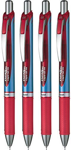 Pentel BLN75 Roller Energel XM Click, 0.5, rood