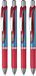 Pentel BLN75 Roller Energel XM Click, 0.5, rood